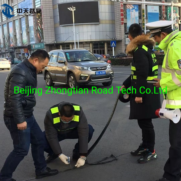 Aaphalt Road Crack Seam Sealing Joint Overbanding Self Adhesive Waterproofing Butyl Caulk Coating Bituminous Tape