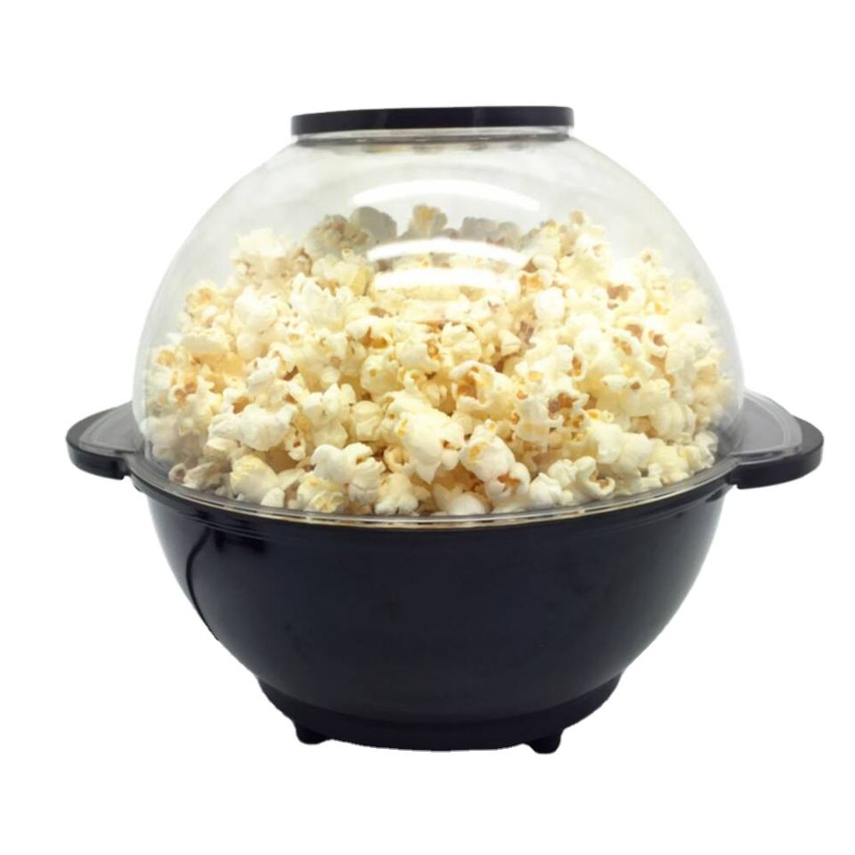 Electric Hot Oil Popcorn Popper Machine 3 Quarts Fast Heat up Stirring Popper with Nonstick Plate Dishwasher Safe