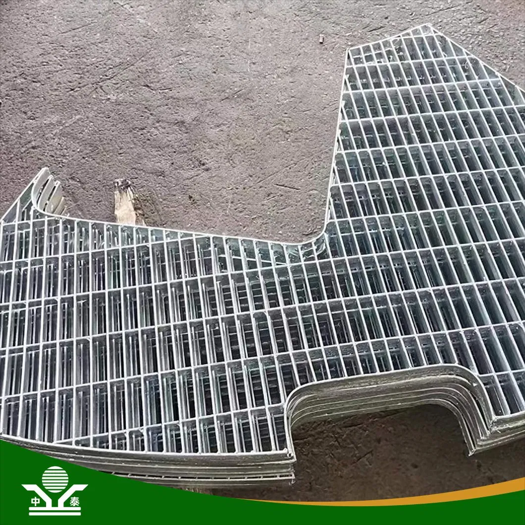 Zhongtai Square Shape 1" X 5/16" China Steel Drain Grates Suppliers Hdsgw22-02 Galvanized Mild Steel Grating Used for Industrial Truck
