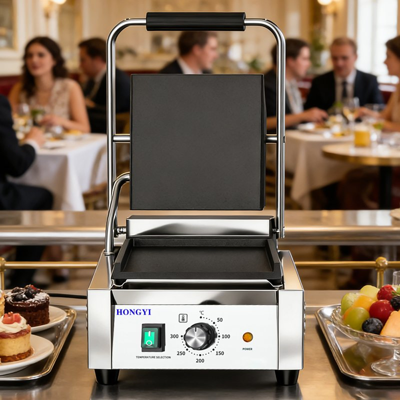 Electric Griddle Adjustable Heat for Family Restaurant