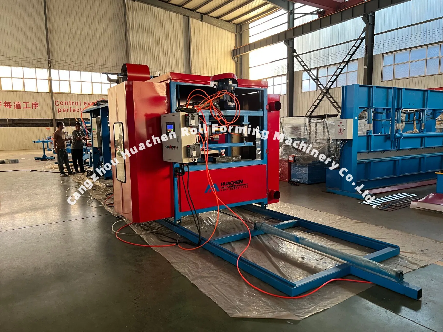 Standing Seam Profile Sandwish Panel Production Machine Line EPS