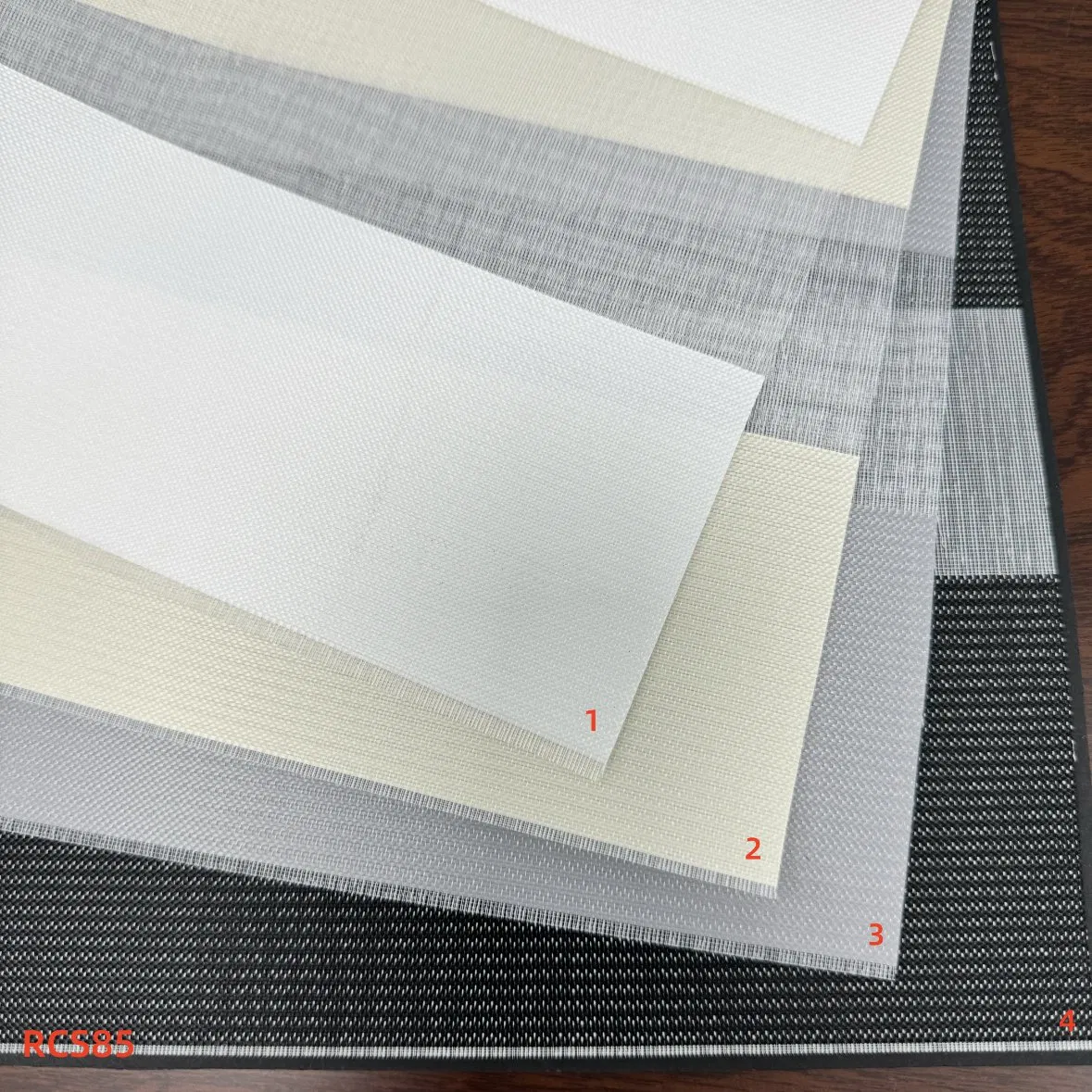 Day and Night Sheer Blackout Solid Fabric Decorative Zebra Shades