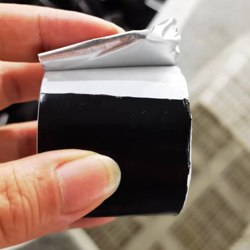 Black Aluminum Tape for Pipe Repairing