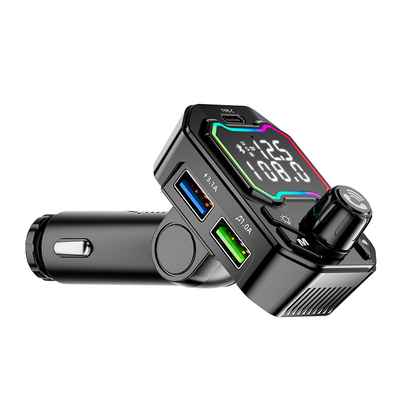 FM трансмиттер автомобильный Bluetooth 5.0 MP3 громкая связь