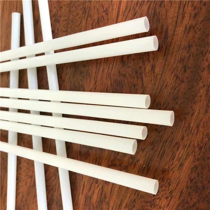 Eco Friendly White Straw Made of PP Plastic for Tea Drinking