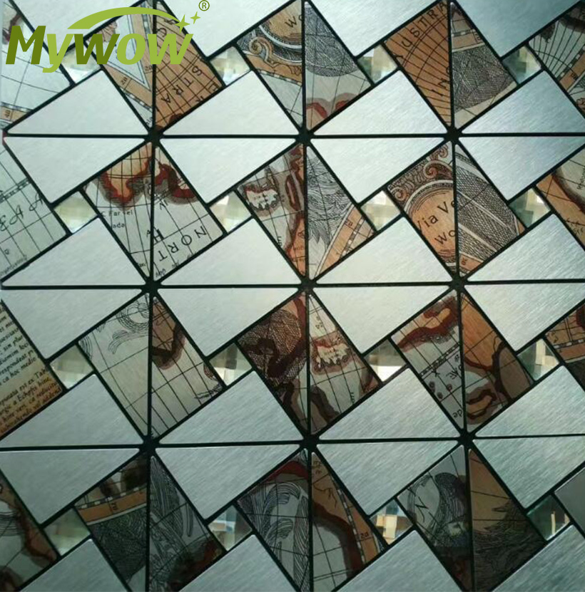 Самоклеящаяся мозаичная плитка ПВХ для стен