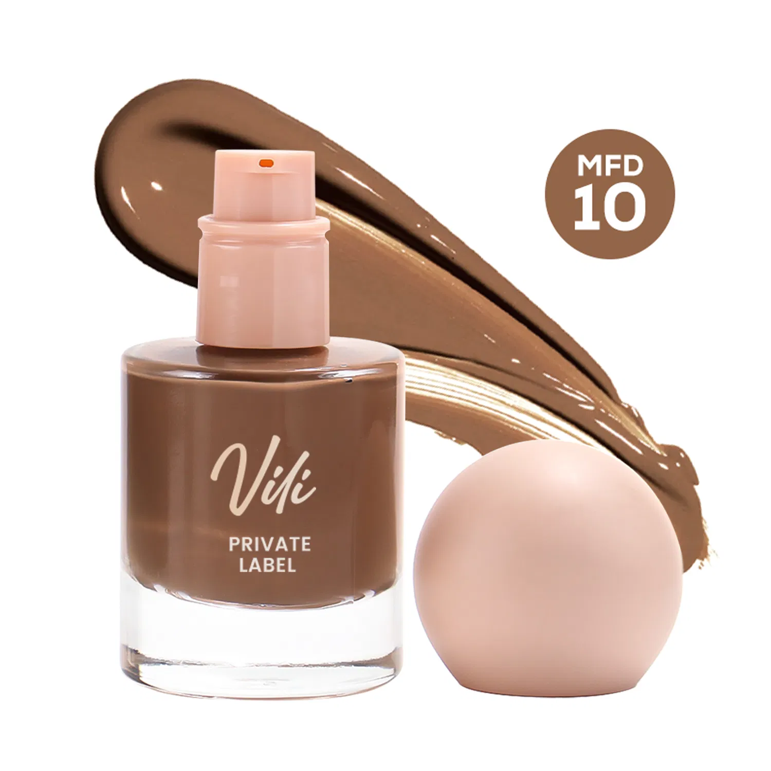 Private Label Customization Full Coverage Sunscreen Liquid Foundation
