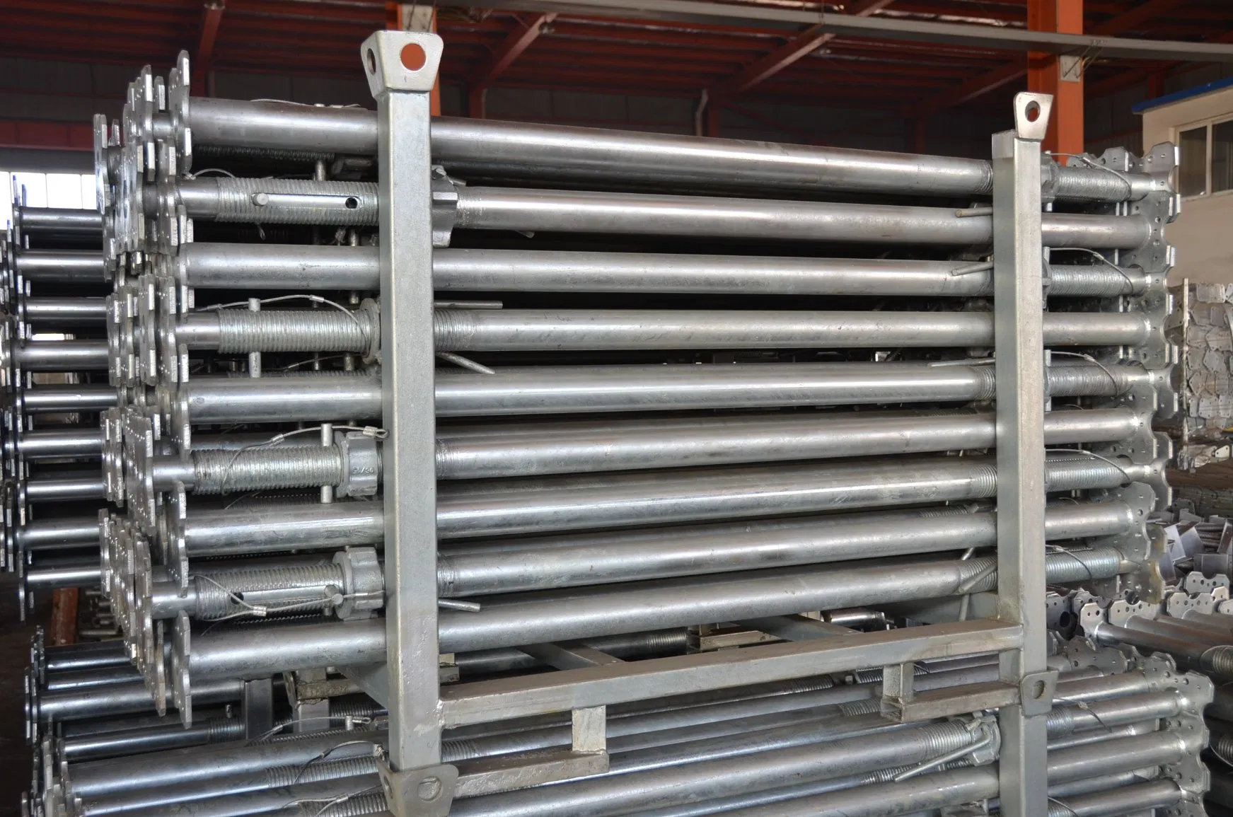 Factory Price 2200-3900mm Painted Pipe Support Shoring Props