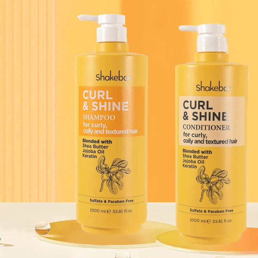 Natural Organic Shea Butter Jojoba Oil Keratin Best Shampoo for Curly Hair