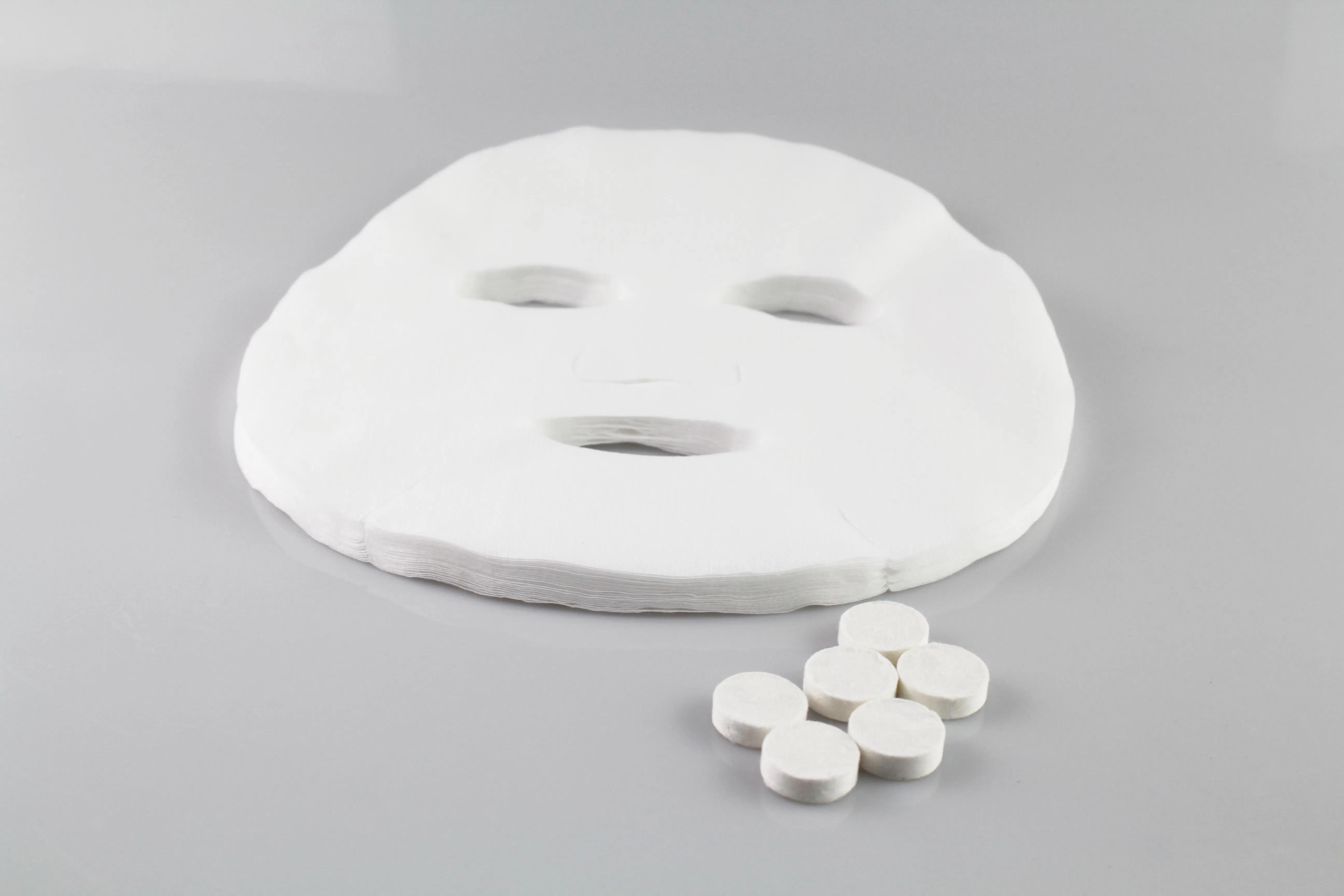 Beauty Cosmetic Pill Facial Mask Natural Cotton Compressed Facial Mask Sheet