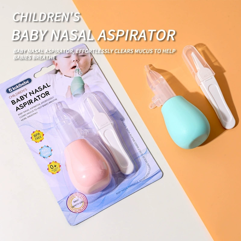 2 PCS Baby Nasal Aspirator Air Balloon Shape Portable Baby Nose Aspirator Easy to Clean