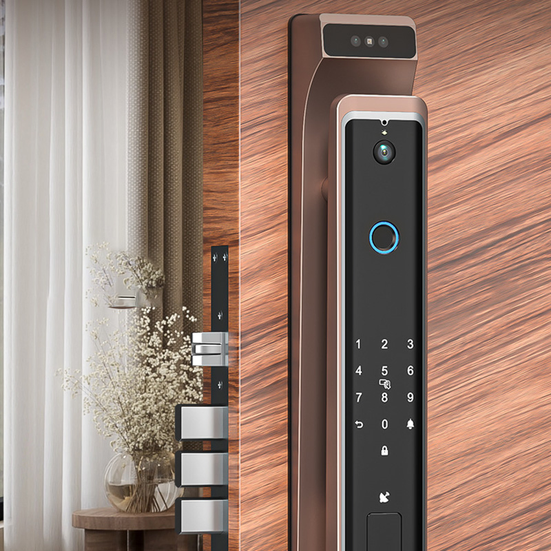 Safety Lock for Sliding Aluminum Door Electric Fingerprint Password Card Smart Lock