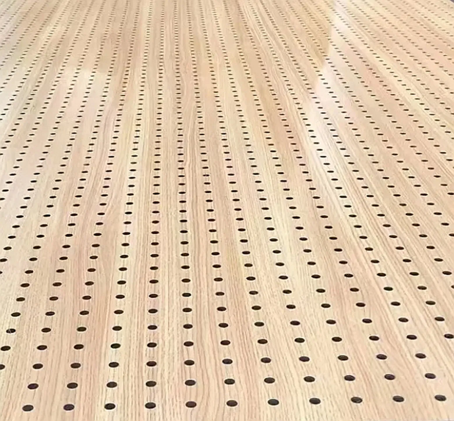 Art Exhibition Building Material Sound-Proof Wall Covering Panels Perforated Acoustic Panel