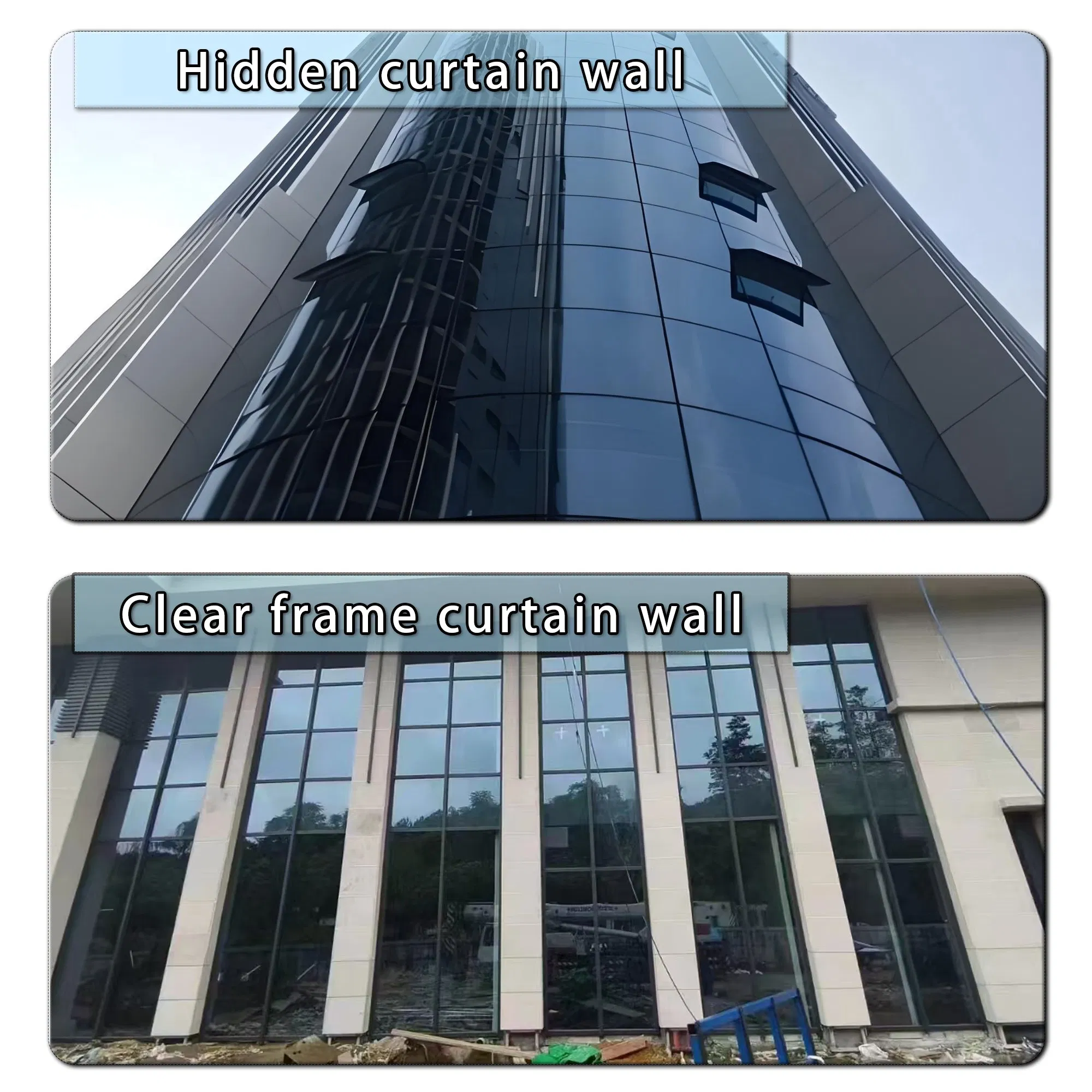 Durable Curtain Wall System for High-Rise Commercial Structures