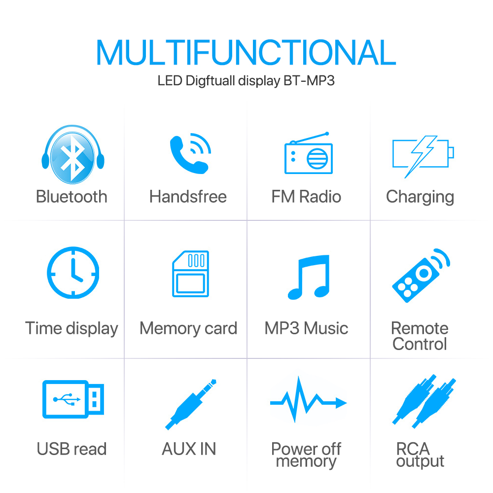 MP3 плеер автомобильный USB мини компактный