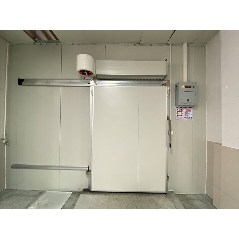 100/150mm Cold Room Door for Walk in Freezer Cooler, 1.5*2m Stainless Steel Sliding Door, Cold Room Sliding Door