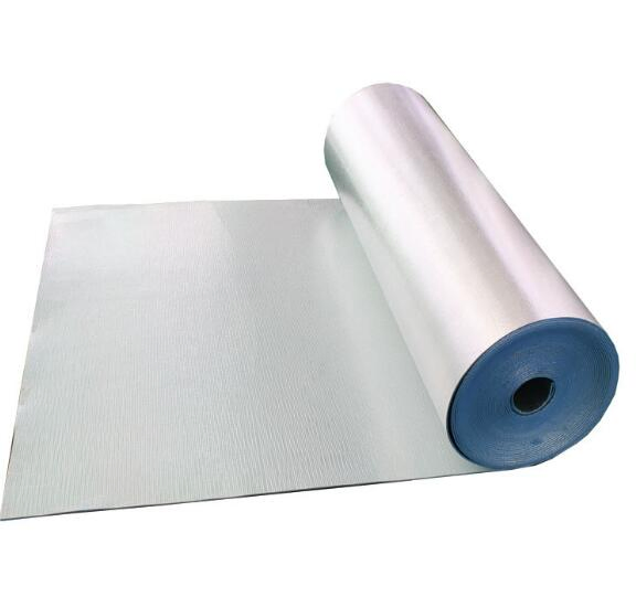 Basic Customization Fireproof XPE Foam Insulation Material Reflective Foil Backed Foam Adhesive Heat Insulation for Roofing Building Material