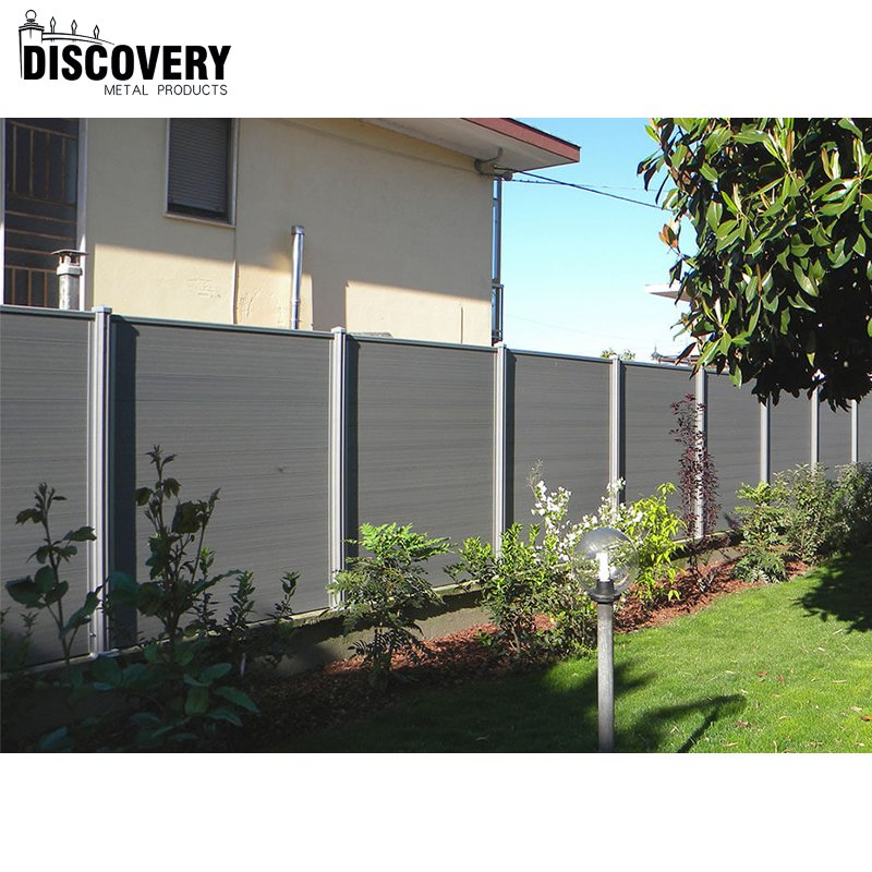 New Collection Modern Factory Directly Garden WPC Exterior Fencing