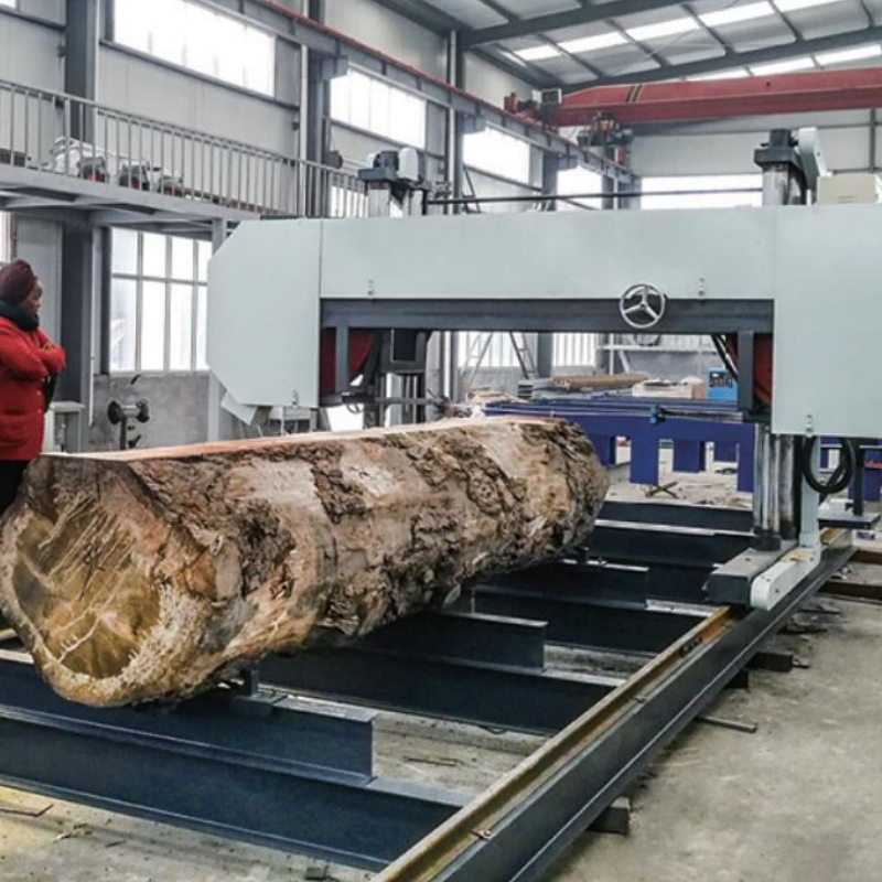 Ленточная пилорама для больших бревен до 1000 мм усиленная