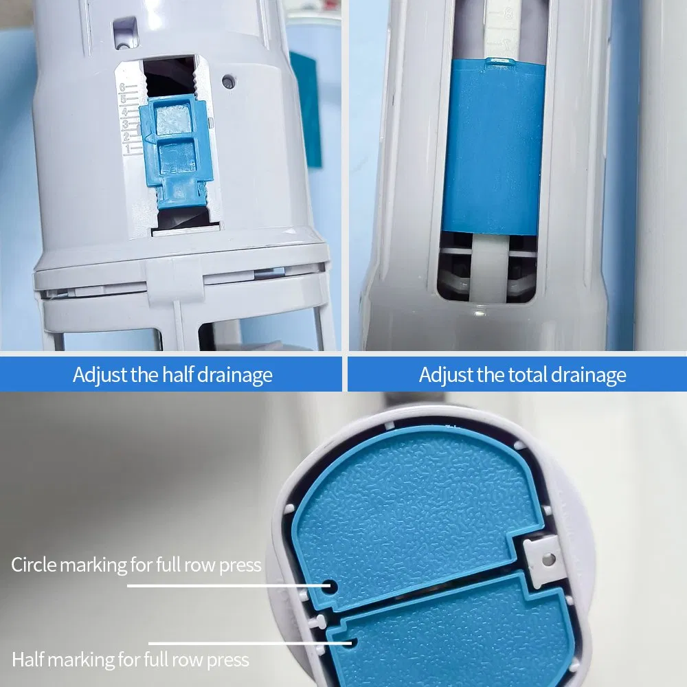 Bathroom Toilet Tank Fitting Filling Valve Set Water Saving Flush Valve