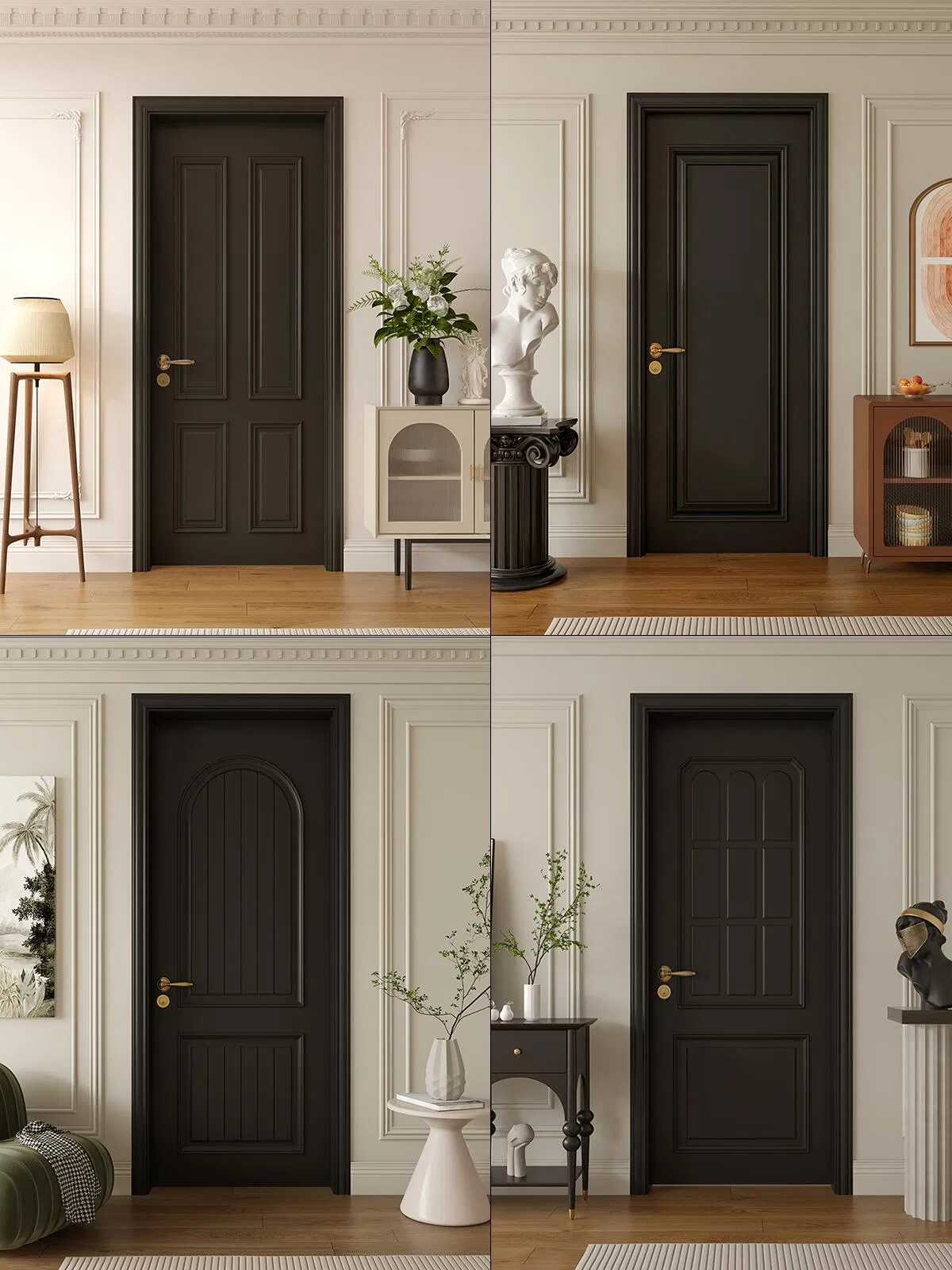 Good Service Wooden Swing China Home Furniture Hotel Water Proof Flush Door