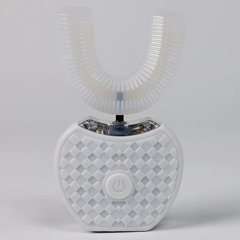 Ultrasonic 360 Degree U Shape Intelligent Automatic Toothbrush for Helthy Care, Lazy Toothbrush Brushing Teeth Only 10 Second