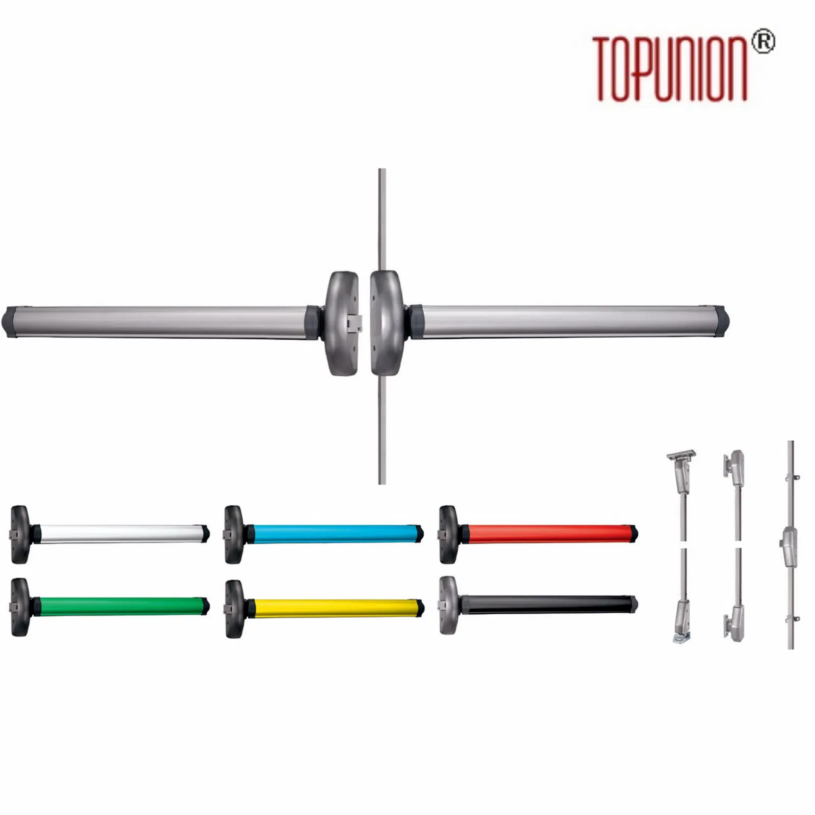 Противопожарная паника-рейка с цилиндровым замком En1125