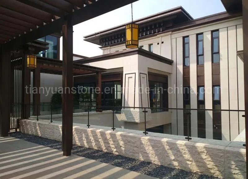 Natural Polished/Tumbled Beige/Cream/White Limestone Surface Stone for Paving Brick/Wall/Floor/Stairs/Cladding Stone