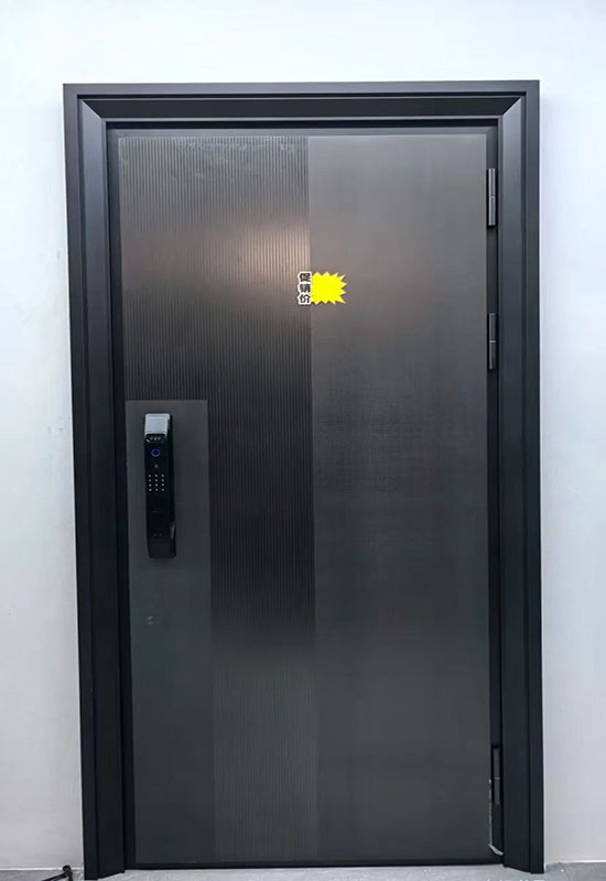 Durable Stainless Steel Door with Elegant Design for Entryways