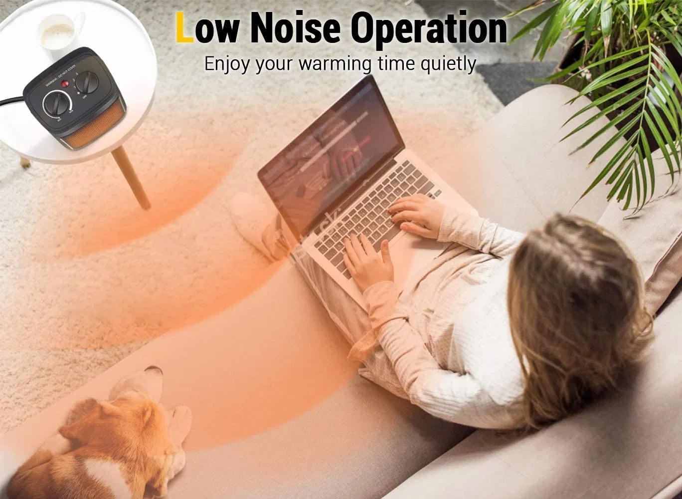 Hot Sale Space Heater 1500W Electric Ceramic Room Small Indoor Fast Heater Mini Electric Heater