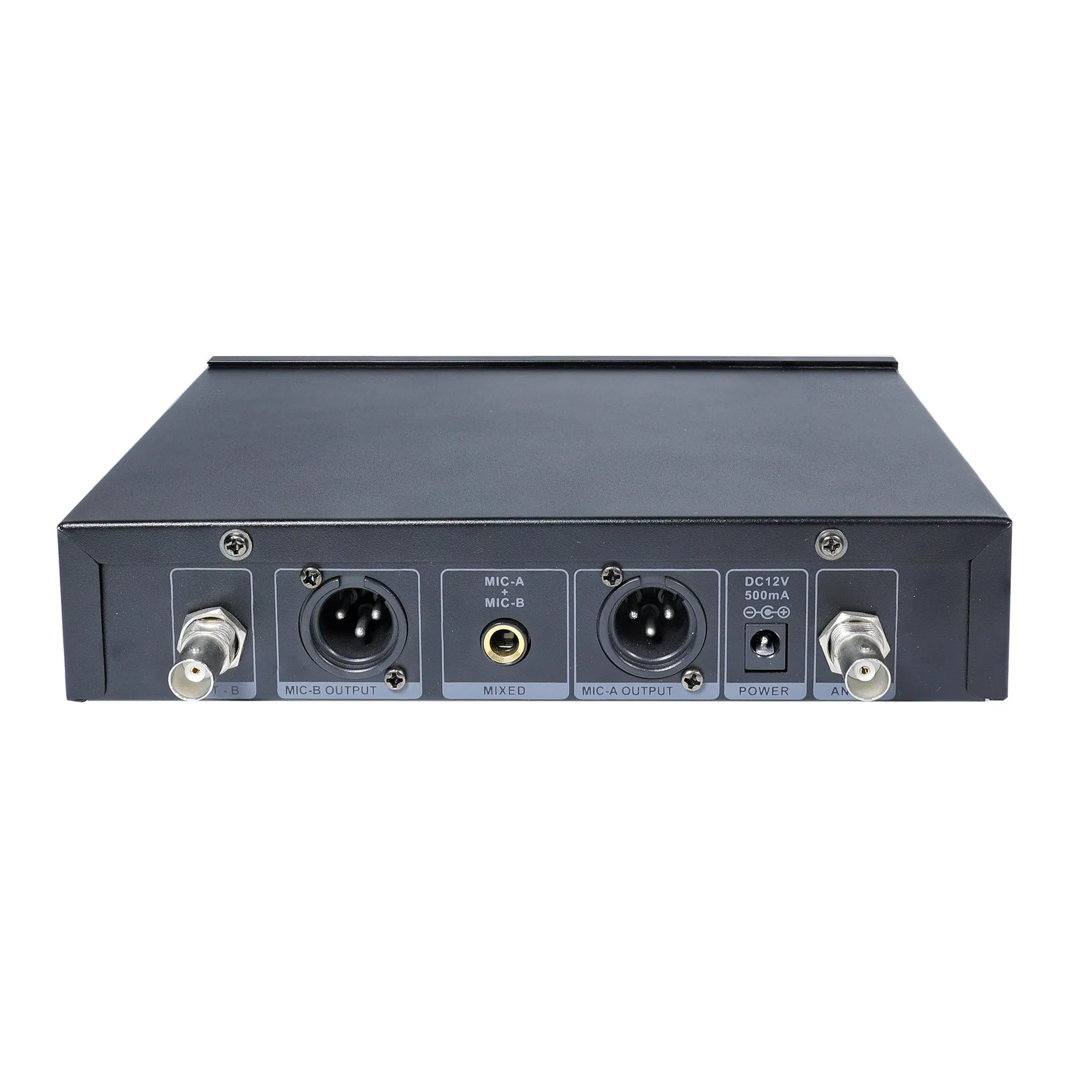 Профессиональный UHF микрофон беспроводной, 2 канала