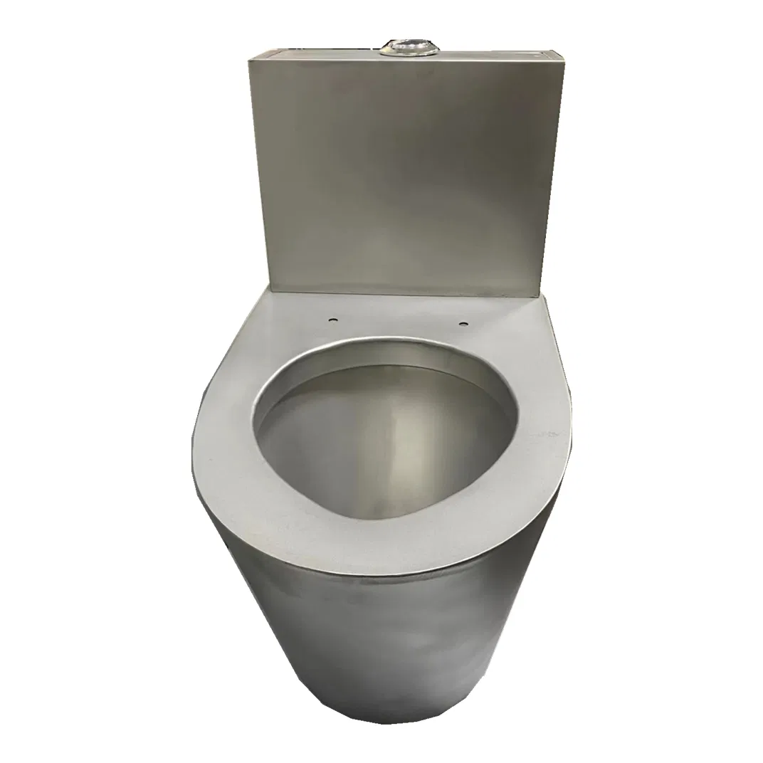 Luxury Golden Stainless Steel Toilet Bowl Piss Wc Toilet