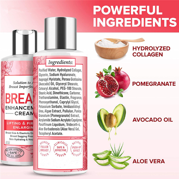 Advanced Custom Firming and Lifting Breast Enhancement Cream for Women