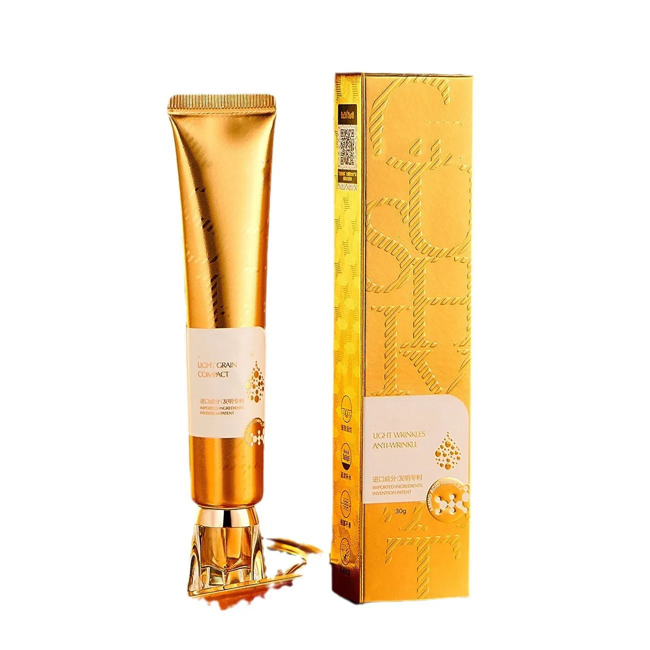Wholesale Retinol Anti-Wrinkle Hydrating Eye Cream Firming Repairing Faded Fine Lines Dark Circles Anti-Aging Eye Cream