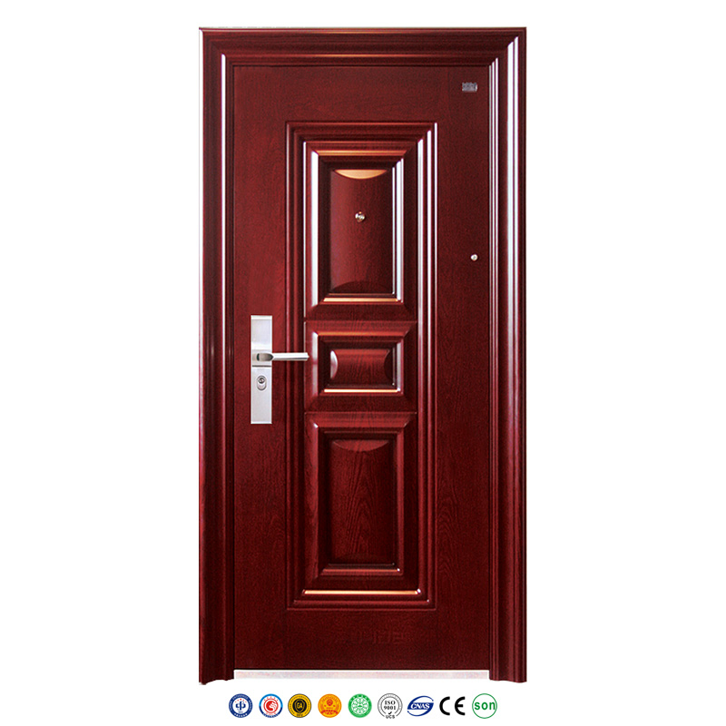 Multi-Lock Set House Front Door Design with Customized Color