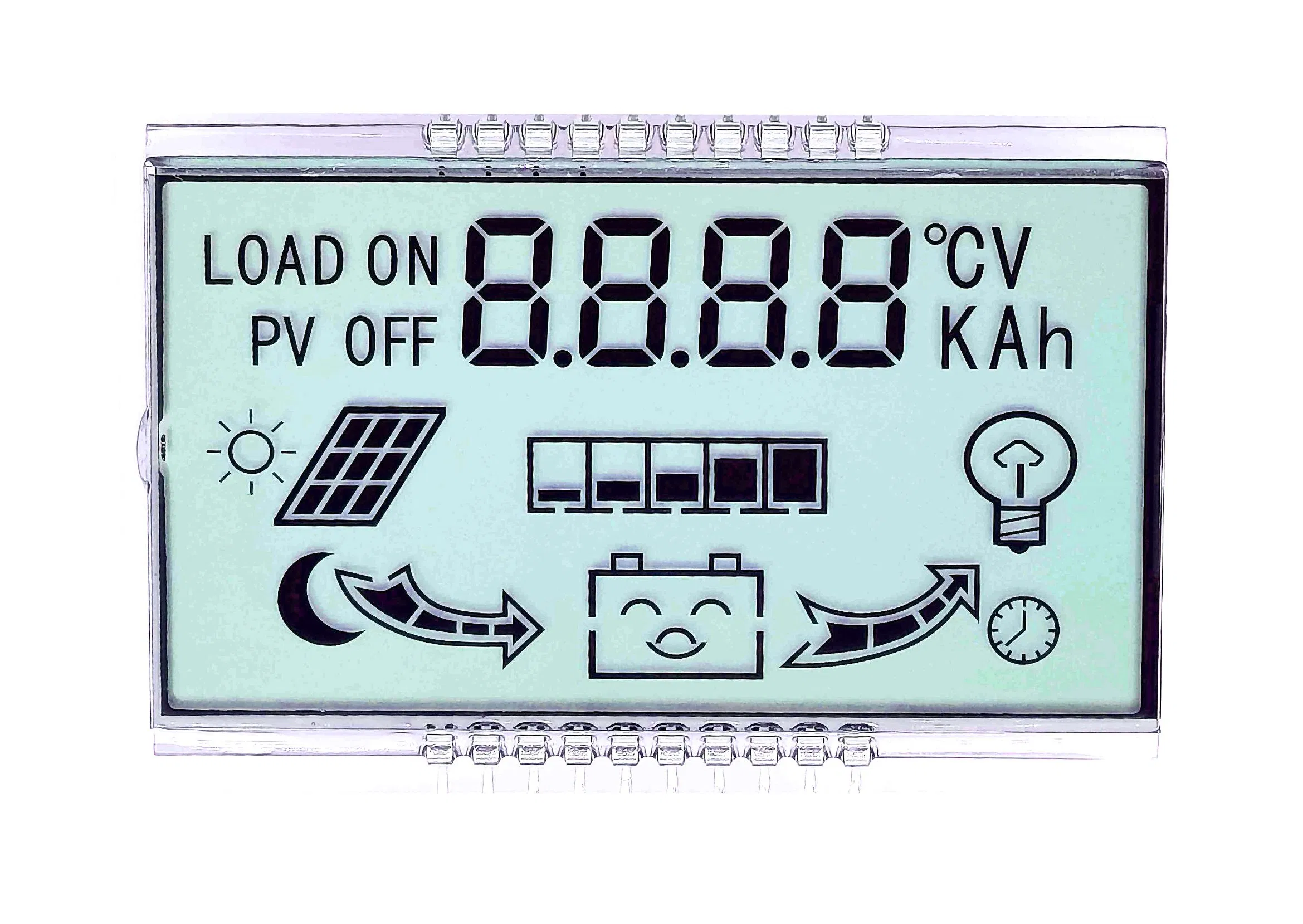Custom Vernier Caliper 7 Segment Monochrome Va Tn Stn Htn FSTN LCD Display/LCD Panel/LCD Screen China Factory/Manufacturer/Factory Price