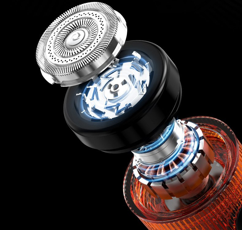 Smart Mini Portable Electric Shaver for on-The-Go Grooming