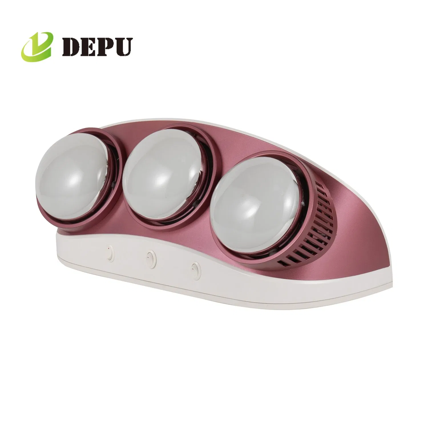 Stylish Three Bulb Fast Heating Energy Efficient Safe Electric Bathroom Heater