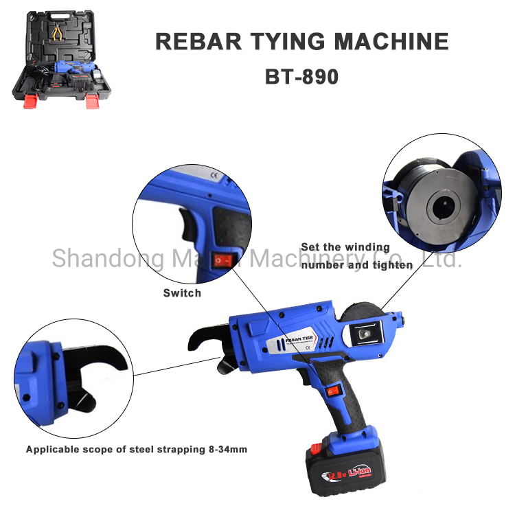Rebar Bundle Machine Rebar Strapping Machine Rebar Tying Machine
