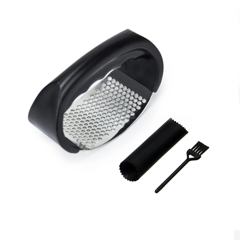 Тёрка для чеснока и овощей с силиконовой трубкой