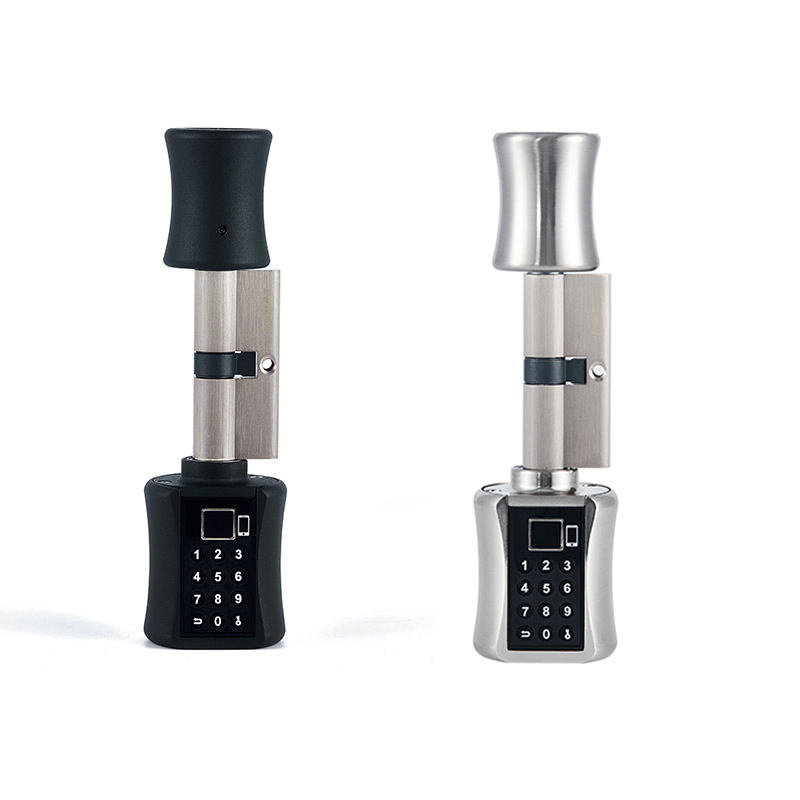 Wooden Door Zinc Alloy Smart Keyless Safety Electronic Digital Lock with Cloud Storage Fingerprint Recognition for Steel Doors