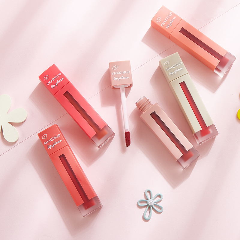 Shaqinuo Silk Soft Misty Waterproof Easy to Color Non-Staining Cup Student′ S Affordable Lip