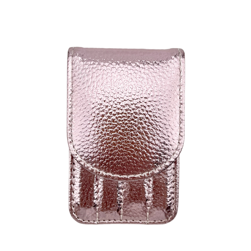 Make Your Own Logo Cosmetic Private Label Tweezer 4PCS Black Pink Gold Pointy Eyelash Eyebrow Tweezers Set with Pouch