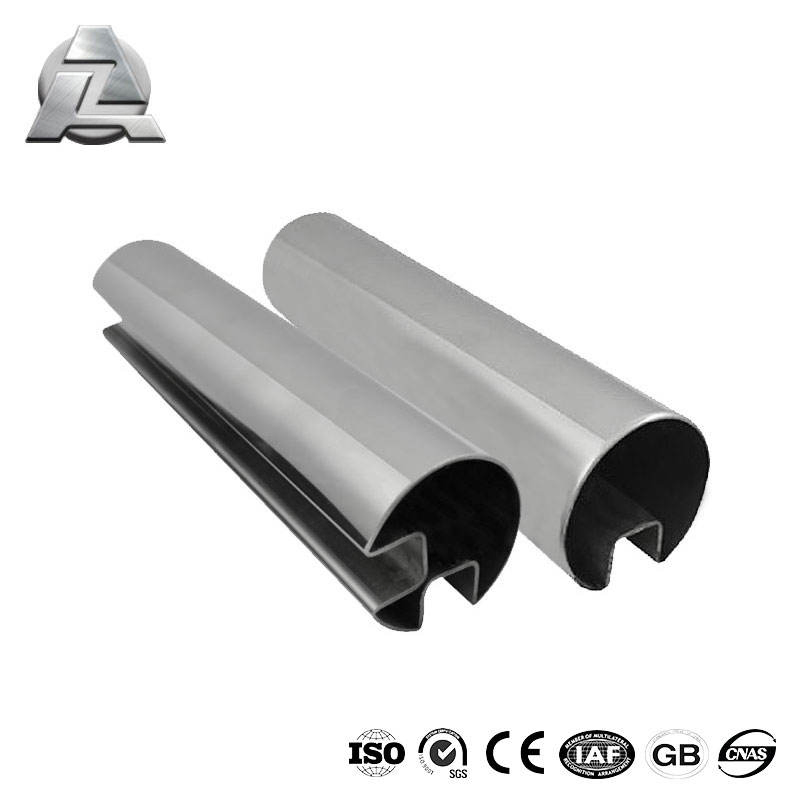 6061 6063 Temper T5 T6 Anodized Extruded Hollow Section Aluminum Alloy Pipe Tube