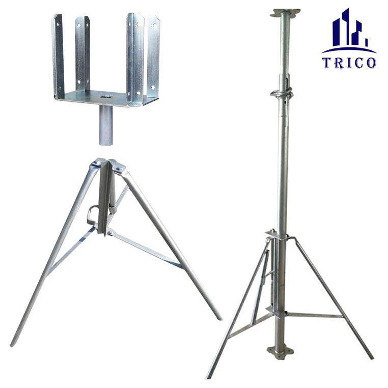 Construction Scaffolding Steel Shoring Prop Accessories G Pin, Cross U-Fork Head Formwork Acrow Props Fork Head