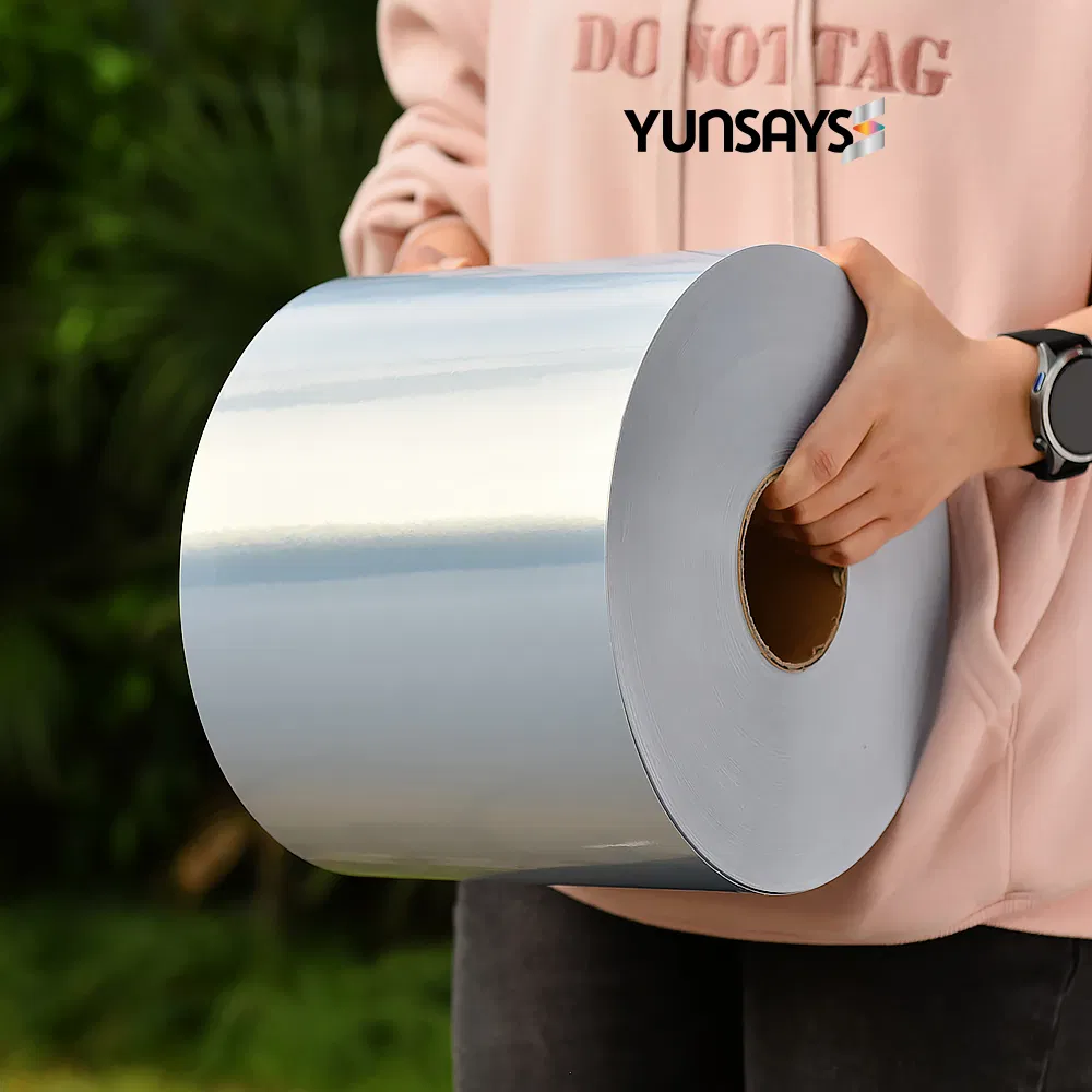 Die Cut Self Adhesive Inkjet Brushed Silver Label for Primera Lx1000 and Lx2000