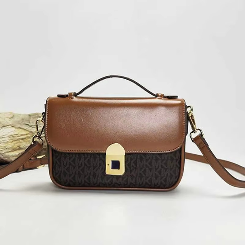 Anti-Theft Woman Man Wallets Zipper Leather Briefcase Notebook Fingerprint Handbag Bag Lock