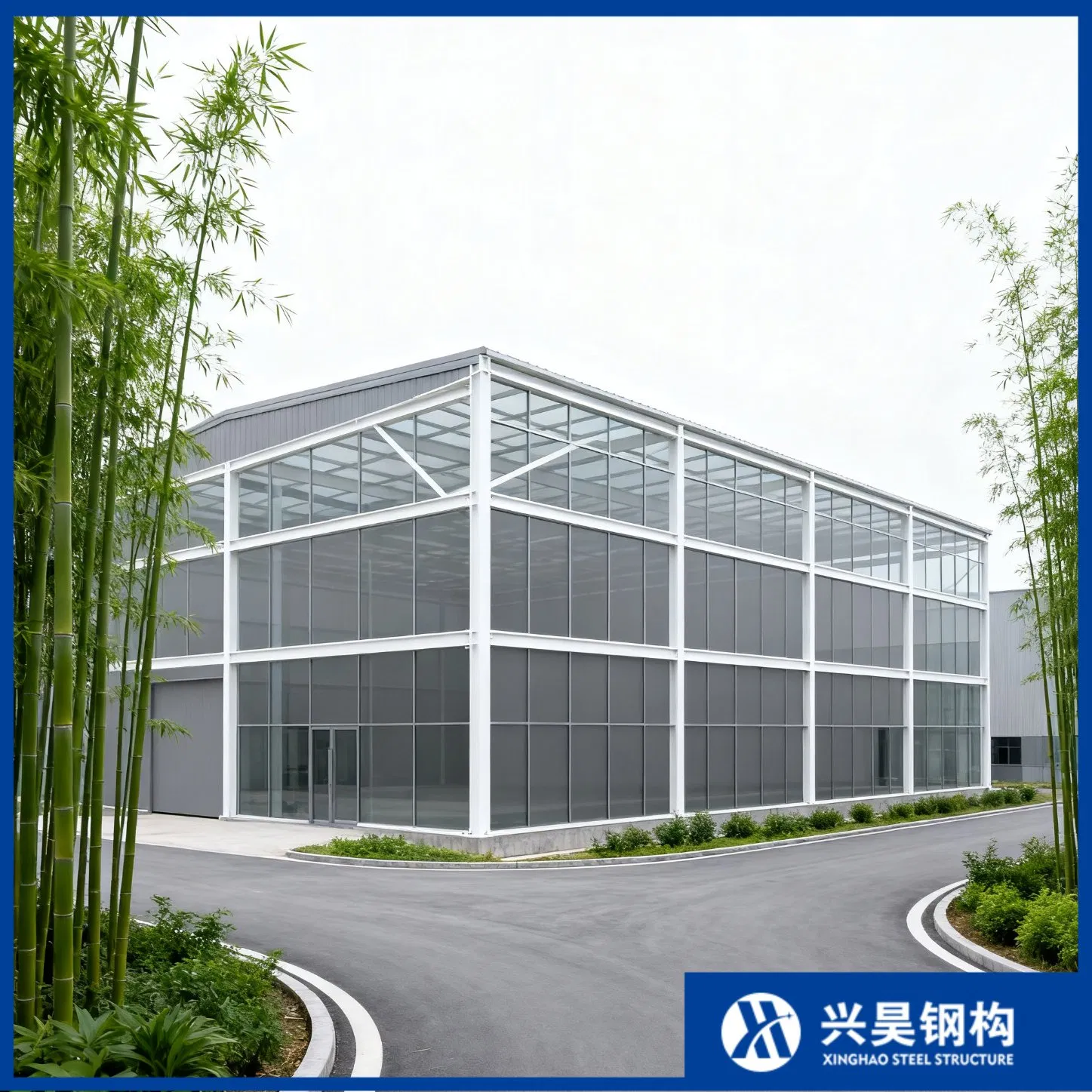 Pre-Galvanized Steel Column and Beam Plant Prefabricated/Prefab Industrial Metals Warehouse Heavy Steel Structure Workshop