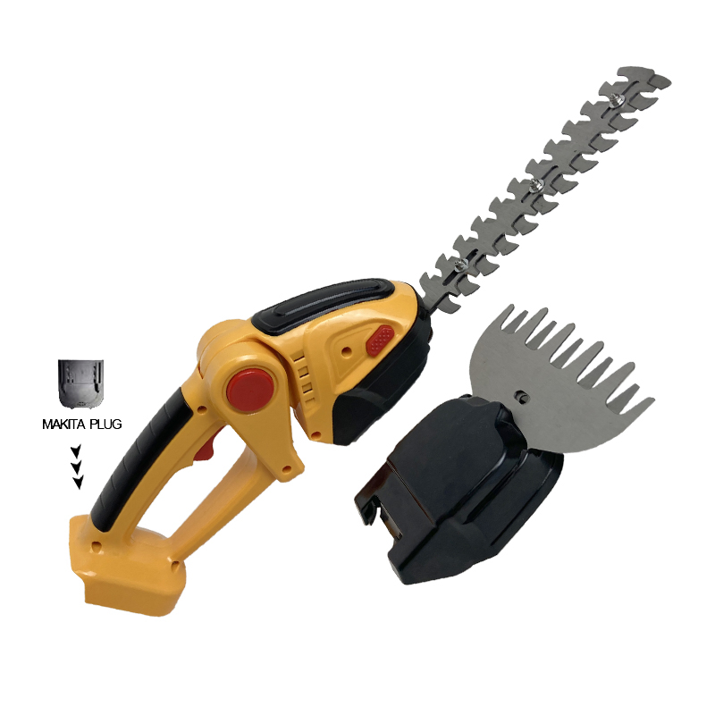 Compact and Lightweight Werkin Cordless Hedge Trimmer for Precision Cuts