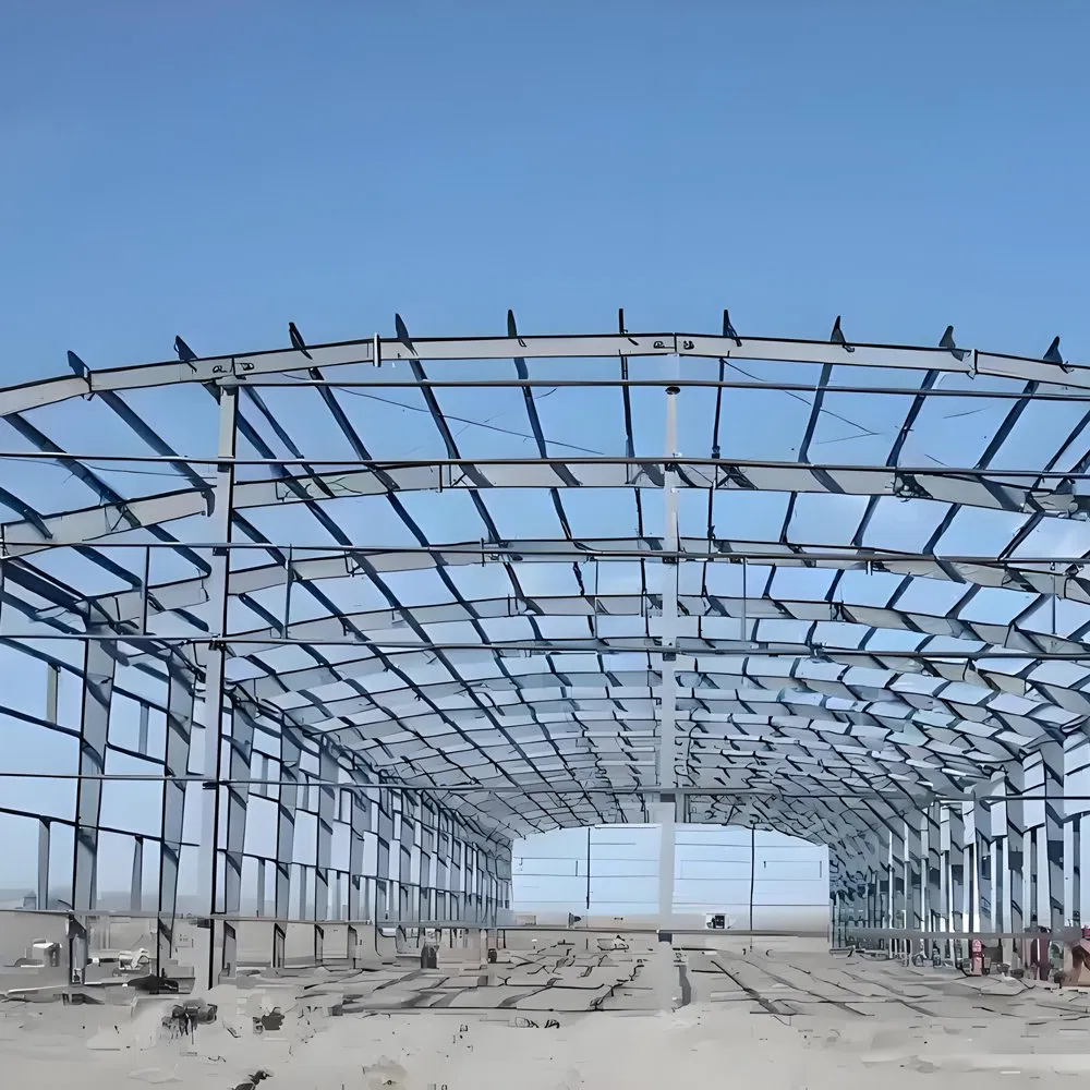SGS & CE Certified Steel Construction Building, Corrosion Resistant & Durable